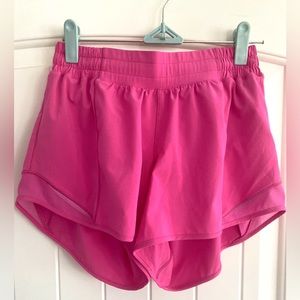 Sonic Pink Hotty Hot 4” Length Low Rise Shorts
